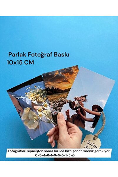 Zenkova Parlak Fotograf Baskısı 50 Adet 10x15