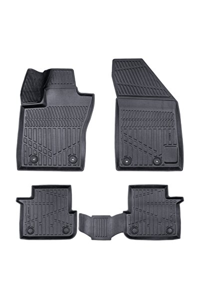 CED AUTO TRADE Σετ λαστιχένιων πατακιών αυτοκινήτου για Fiat Tipo Cross, Egea...