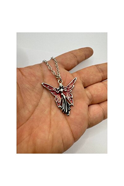 MİLALAZO Gothic Punk Red Winged Fairy