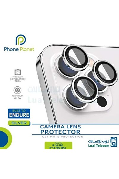 PHONE PLANET Camera Protection Lenses for iPhone 14 Pro/Pro Max Silver