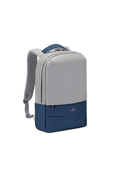 Rivacase Prater 7562 Grey/Dark Blue Anti-Theft Laptop Backpack 15.6''