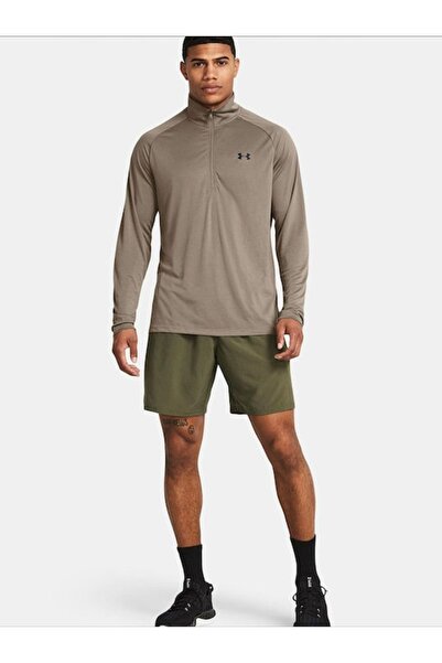 Under Armour Pantaloni Scurți, Tech Woven, Antrenament și Sport, Kaki, Mărime S