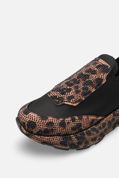 kajal ayakkabı Ljn 0126 Casual Stone-Colored Sneakers
