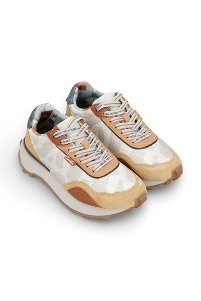 Anekke Γυναικεία Sneakers – Μπεζ & Πορτοκαλί, ΕΕ 39, Κομψά Παπούτσια για Καθη...