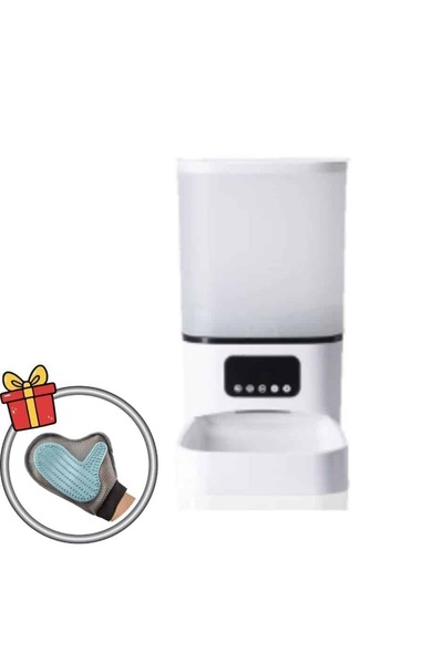 OEM Αυτόματη ταΐστρα 6L WiFi με κάμερα και ορατή δεξαμενή + ΔΩΡΟ γάντι