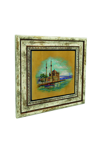 Sadrazam Εκτύπωση σε πέτρα με σχέδιο του Τζαμιού του Ορτακόγιου 25X25KRT-36