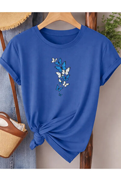 Pink Sky Oversize T-shirt 100% βαμβακερό Unisex Άνετη εφαρμογή Τάση Νέα Σεζόν