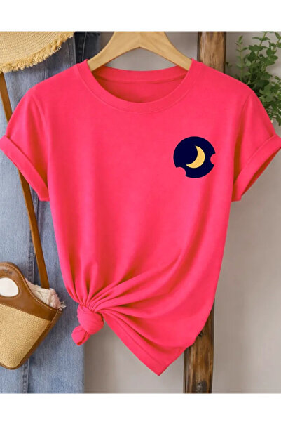 Nebulaa Tekstil Oversize T-shirt 100% βαμβακερό Unisex Άνετη εφαρμογή Τάση Νέ...