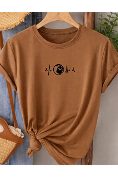 Frisson Oversize T-shirt 100% βαμβακερό Unisex Άνετη εφαρμογή Τάση Νέα Σεζόν