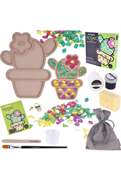 Roter Kafer Set creativ Mozaic - Cactus
