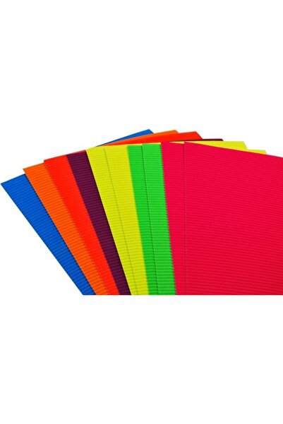 PENWORD Carton ondulat A4, fluorescent, 10 buc.