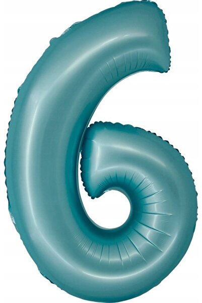 Godan Balon din folie Smart, Numărul 6, albastru mat, 76 cm