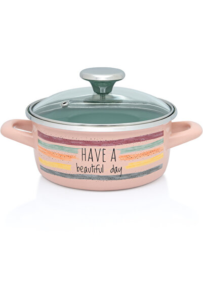 Metalac Divan Dan enamel saucepan 1.5l with glass lid/16cm/1.5l
