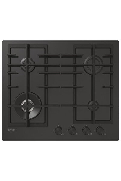 Candy Built-in hob CVFG6BF4PB, Gas, 4 cooking zones, 9450 W, hOn, Tempered gl...