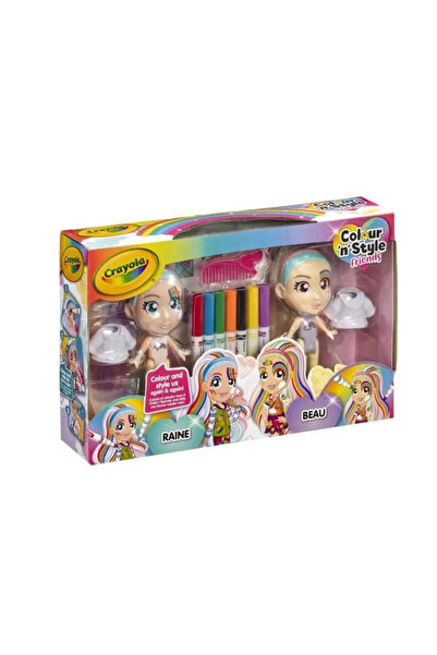 Crayola Figurine de pictat Gemeni Curcubeu Color n Style Friends