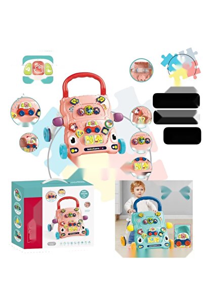 Trendbaby عربة مشي أطفال تفاعلية 4 عجلات – مركز أنشطة وأصوات من Trend Baby & ...