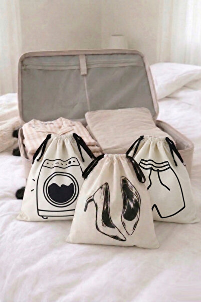 Paris Home Οργανωτής βαλιτσών, Σετ 3 τεμαχίων - Γυναικεία παπούτσια / Βρώμικα...