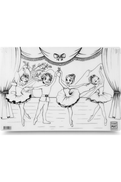 Strigo Transparent mat Dancers Funny Mat