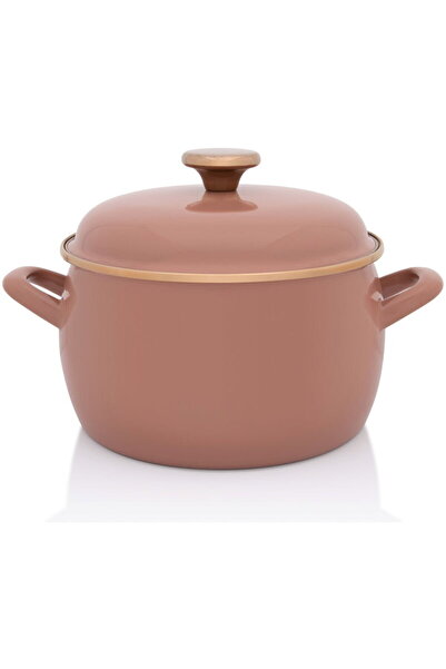 Metalac Oala cu capac Moka Metalacemail, 20cm, 4.2l