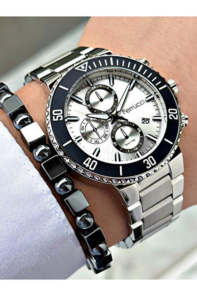 Ferrucci Men's Calendar Wristwatch