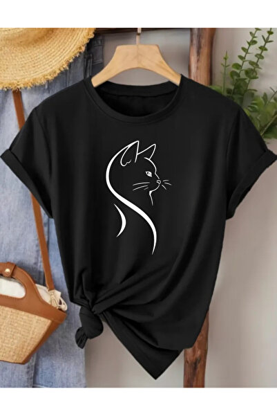 Nebulaa Tekstil Oversize T-shirt 100% βαμβακερό Unisex Άνετη εφαρμογή Τάση Νέ...