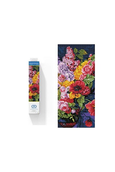 diamond dotz Diamond embroidery Dotz Romantic bouquet 40x80cm DD10046