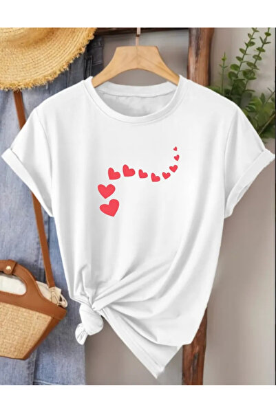 Pink Sky Oversize T-shirt 100% βαμβακερό Unisex Άνετη εφαρμογή Τάση Νέα Σεζόν