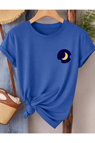 Pink Sky Oversize T-shirt 100% βαμβακερό Unisex Άνετη εφαρμογή Τάση Νέα Σεζόν