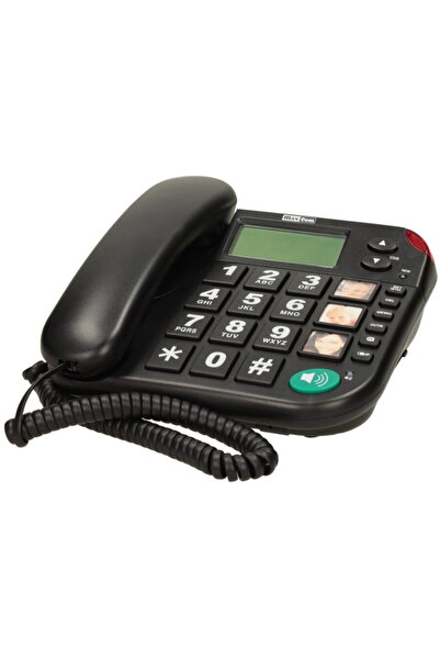 MAXCOM Telefon fix cu fir KXT480, negru