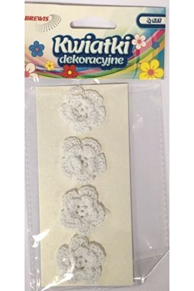 Other Flori decorative 35mm albe 4 buc