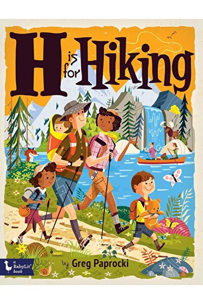 Gibbs M. Smith Inc Το Η είναι για το πεζοπορία (Εισαγωγικά θέματα αλφαβήτου)