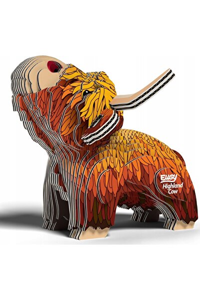 Eugy Vaca scoțiană Eugy. 3D Ukladanka