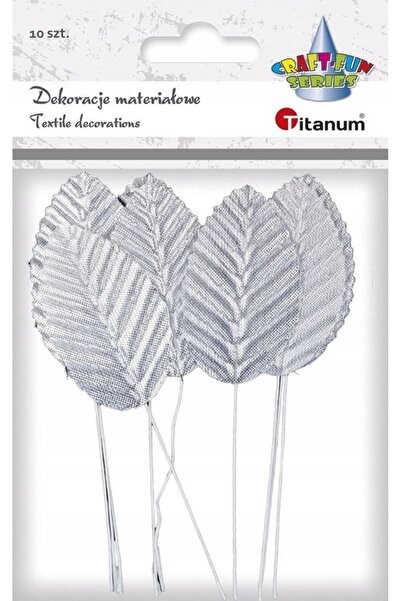 Titanum Folie textilă pe sârmă, 10 buc., argintiu