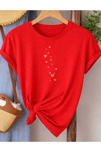 Nebulaa Tekstil Oversize T-shirt 100% βαμβακερό Unisex Άνετη εφαρμογή Τάση Νέ...