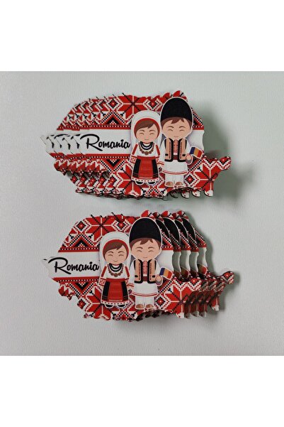 Inedit Print Σετ 10 Μαγνητών Ψυγείου Ρουμανία SVR83