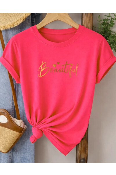 Nebulaa Tekstil Oversize T-shirt 100% βαμβακερό Unisex Άνετη εφαρμογή Τάση Νέ...