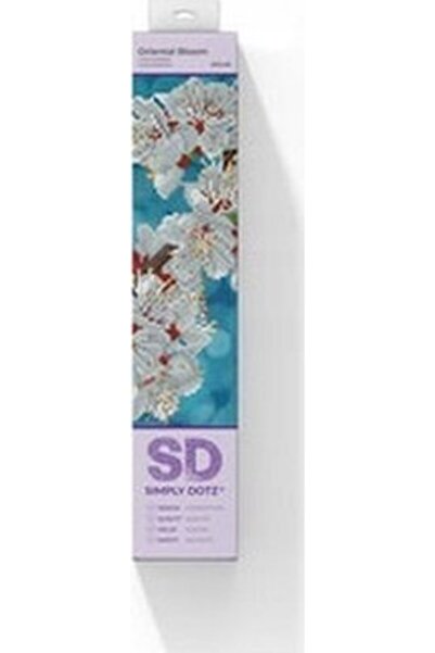 diamond dotz Broderie cu diamante Mozaic cu diamante Floare orientală 37x27cm...