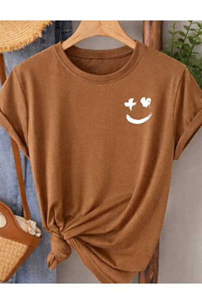 Nebulaa Tekstil Oversize T-shirt 100% βαμβακερό Unisex Άνετη εφαρμογή Τάση Νέ...