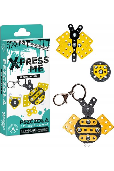 ALEXANDER Breloc X-press Me DIY albină ALEX