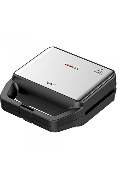 Samus Sandwich-maker SDG-800X, 800W, Inox/Negru