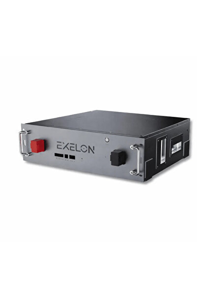 Exelon 51.2V 100Ah Lityum Akü 5.12Kwh Lifepo4 Batarya