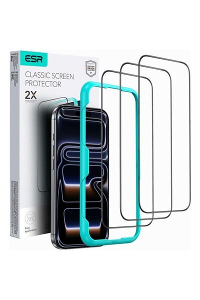 ESR Classic Tempered Glass iPhone 17 Pro (3-Pack)