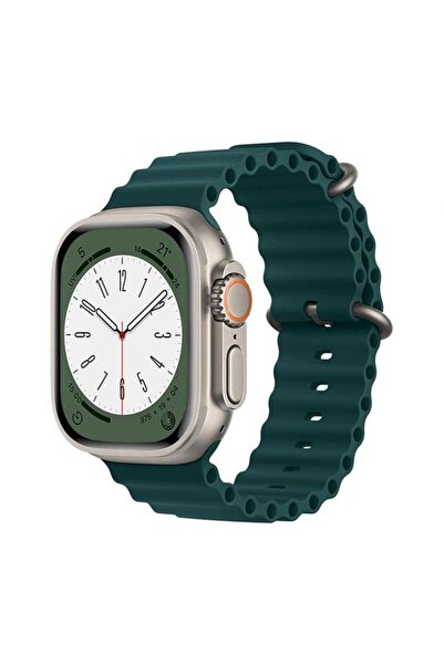 Orso Deluxe Sport Silicone Pine Green Λουράκι Apple Watch 44/45/46/49mm