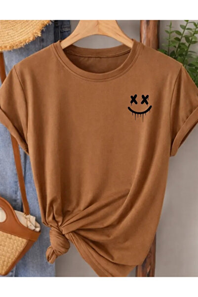 Pink Sky Oversize T-shirt 100% βαμβακερό Unisex Άνετη εφαρμογή Τάση Νέα Σεζόν