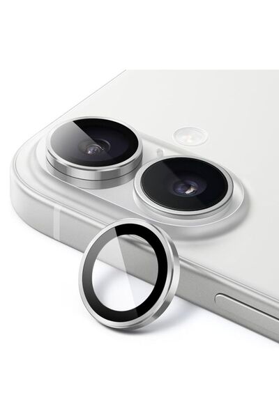 Orso Lens Camera Tempered Glass Silver iPhone 17
