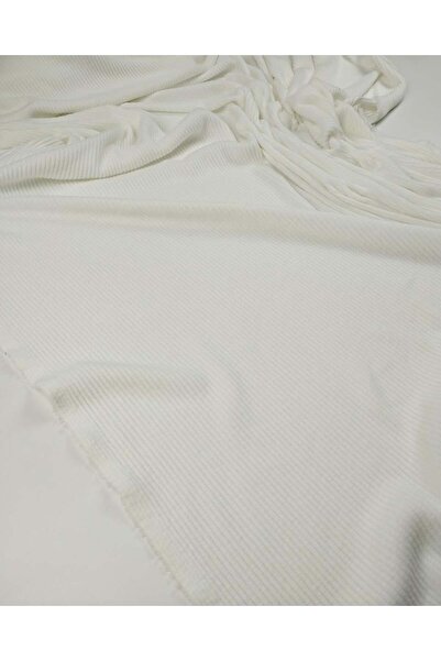 Kumaş Parça Πλεκτό Ύφασμα σε Χρώμα Εκρού 120x180εκ.