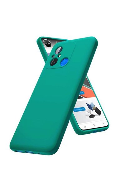 OEM Θήκη Rubber Silk Case Jungle Green Xiaomi Redmi 12C