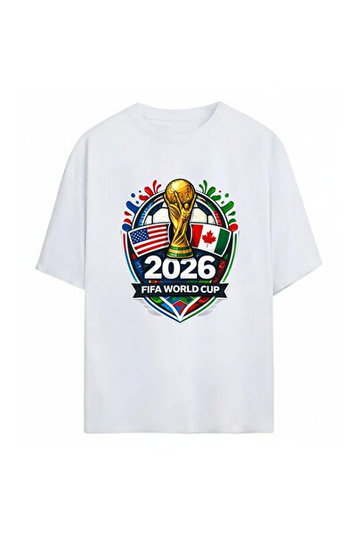 SVART WEAR Fifa World Cup Unisex Oversize 100% Cotton T-Shirt