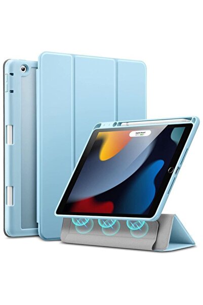 ESR Rebound Hybrid Pro Pencil Holder Frosted Blue iPad 10.2 2019/2020/2021