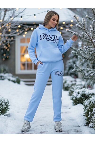 Iuliashop Tracksuit consisting of Devil Bleu jacket and pants - XL